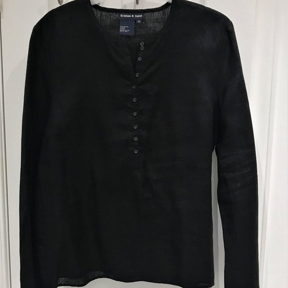 Tristan & Iseut Tops - Black Women's Top